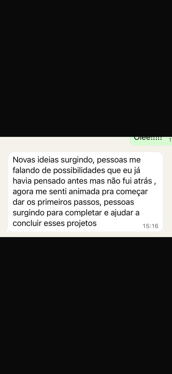 Depoimento real de participante 11