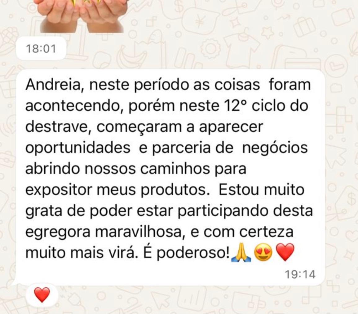 Depoimento real de participante 2